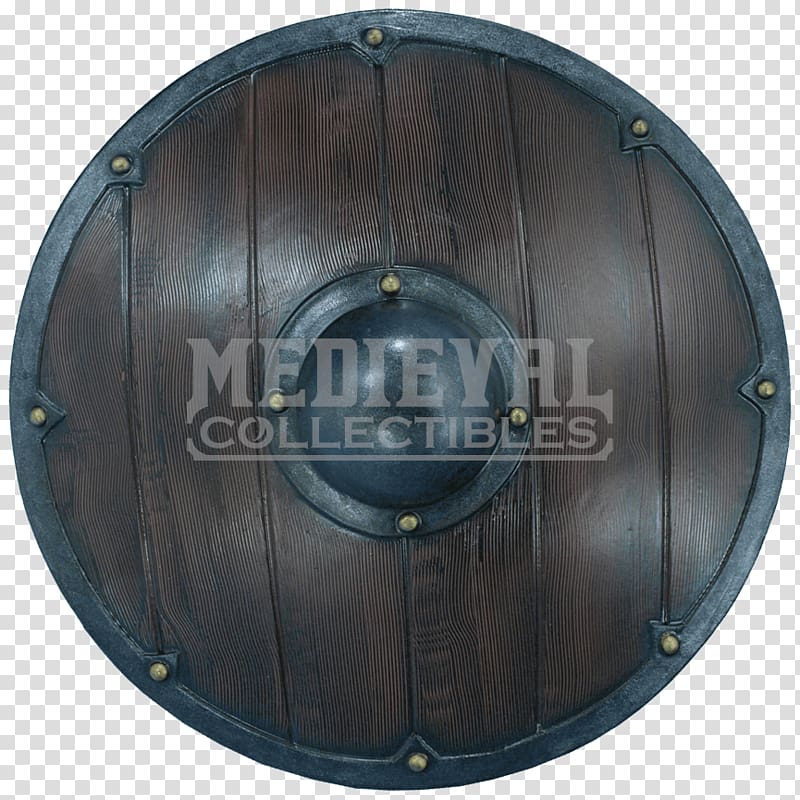 Round shield Live action role-playing game Weapon Viking Age arms and armour, Viking SHIELD transparent background PNG clipart