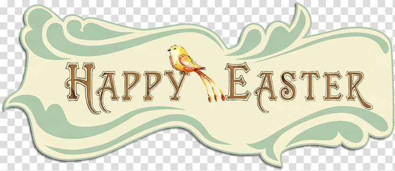 Easter Bunny Paper Greeting, Happy easter transparent background PNG clipart