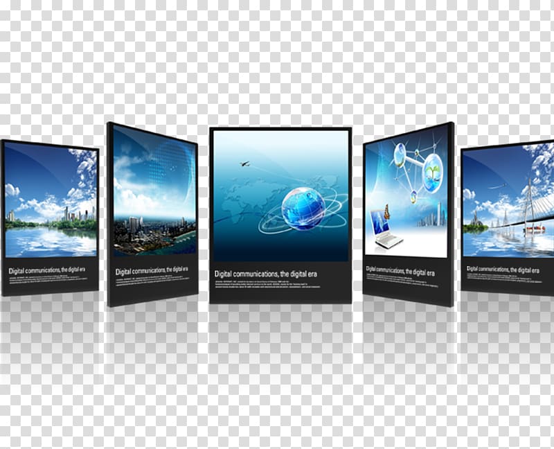 Poster Advertising Template Banner Commerce, Business Technology transparent background PNG clipart