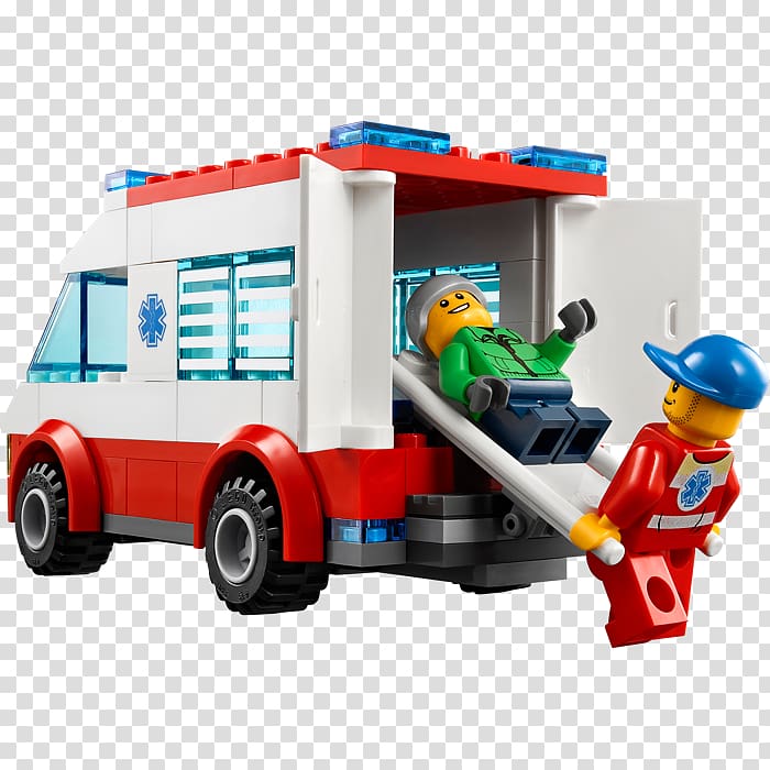 Lego City 60023 Starter Toy Building Set Lego minifigure Amazon.com, lego Fire Truck transparent background PNG clipart