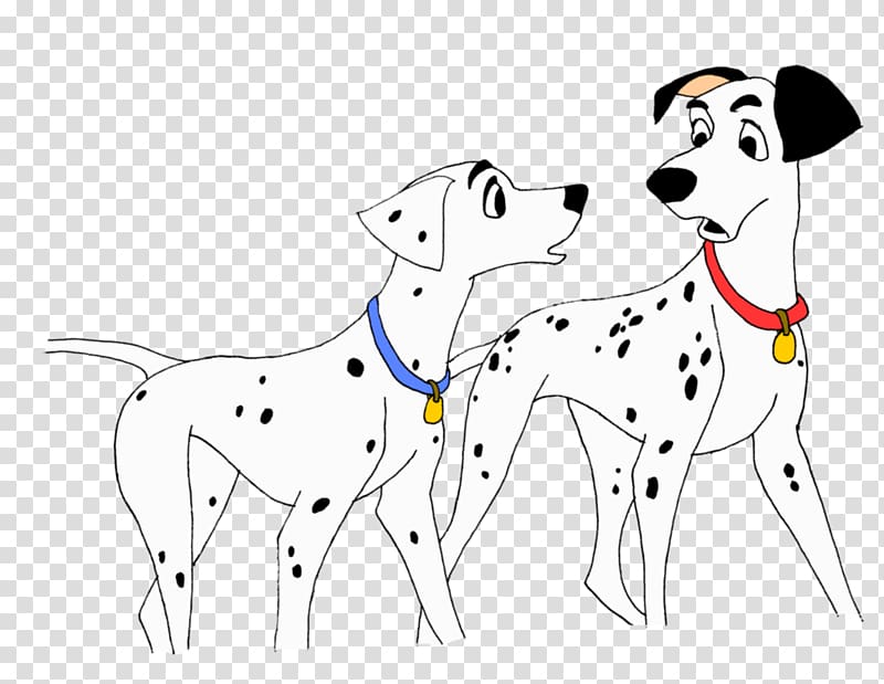 Dalmatian dog Puppy Pongo 101 Dalmatians Drawing, dalmatians transparent background PNG clipart