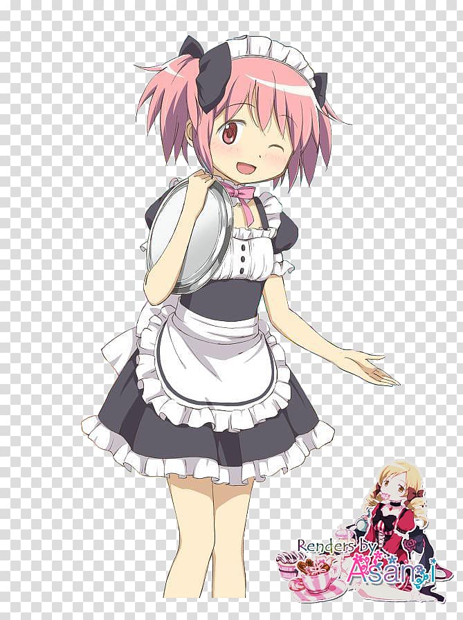 Madoka Kaname Sayaka Miki Homura Akemi Anime Magical girl, Anime transparent background PNG clipart