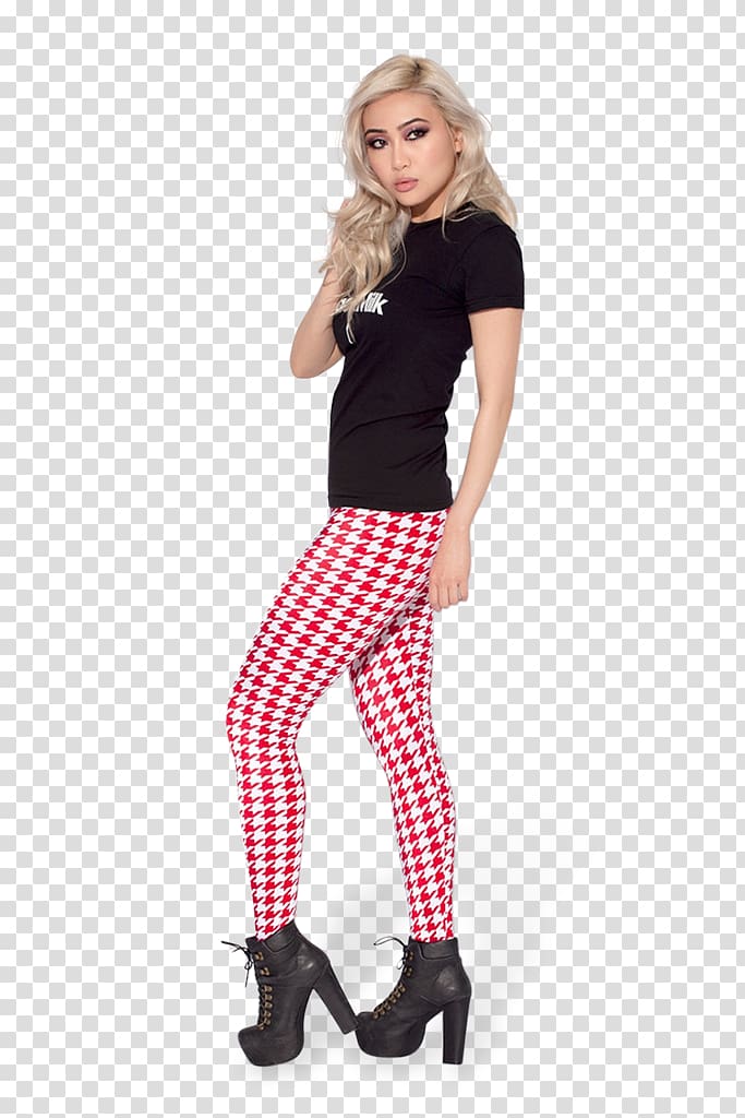 Leggings Waist Tartan Polka dot, Houndstooth transparent background PNG clipart