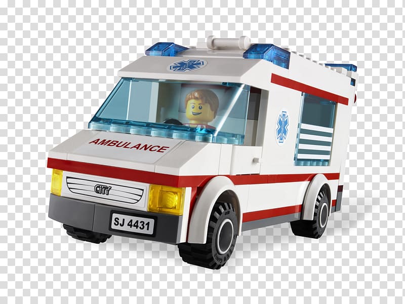 toy ambulance with stretcher