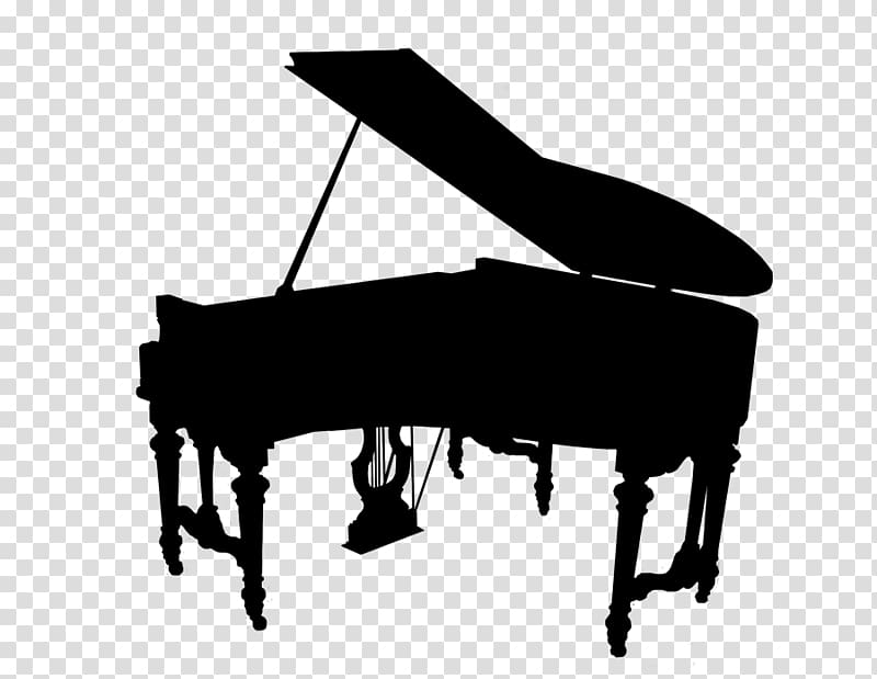 Fortepiano Spinet Musical keyboard Square piano, grand piano transparent background PNG clipart