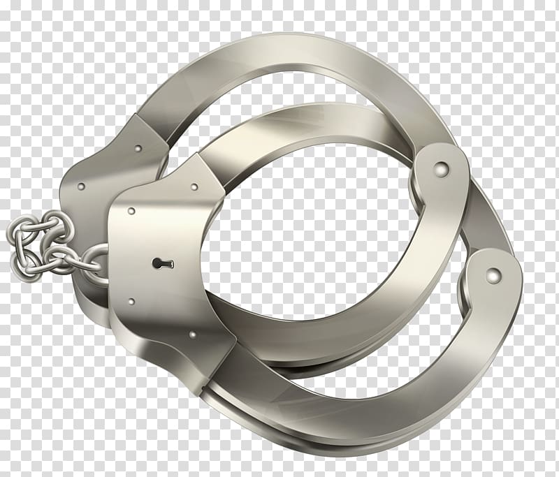 Handcuffs Icon, Cold handcuffs transparent background PNG clipart