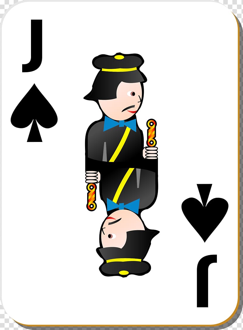 Jack Ace of spades Playing card Espadas , jack queen king spade playing ...