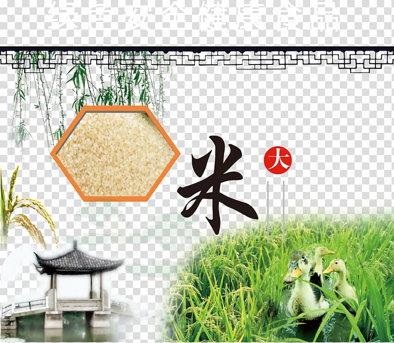 Rice, Rice packaging elements transparent background PNG clipart