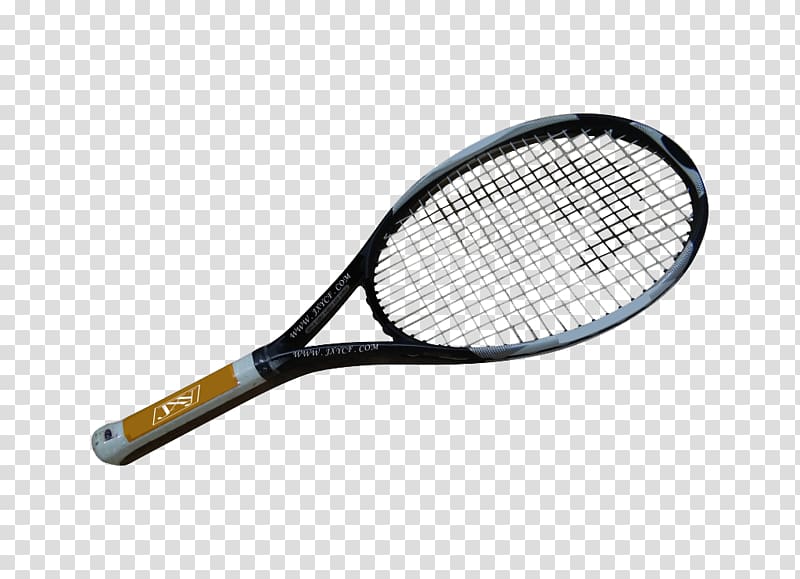 Strings Rakieta tenisowa Racket Tennis Carbon fibers, Single tennis racket transparent background PNG clipart