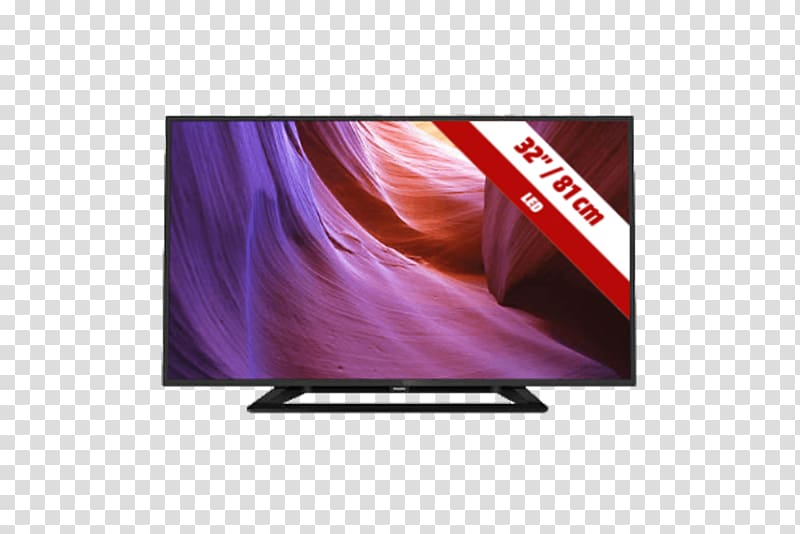 LED-backlit LCD High-definition television HD ready Television set, led tv transparent background PNG clipart