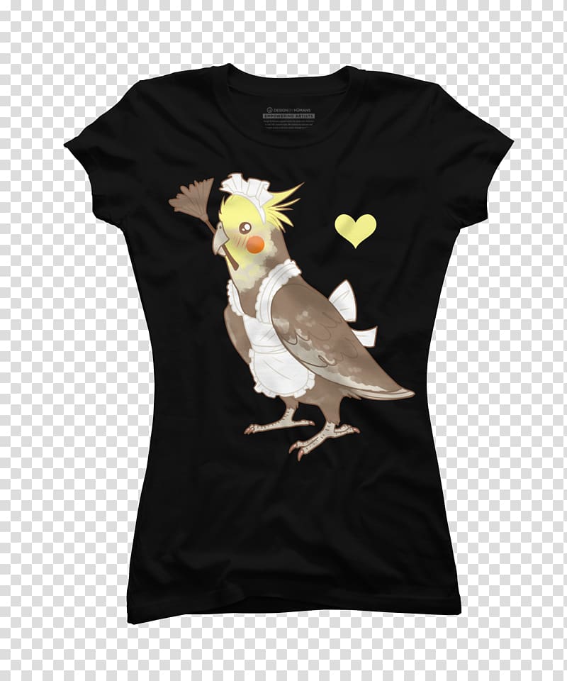 T-shirt Cockatiel Clothing Top, cockatiel transparent background PNG clipart