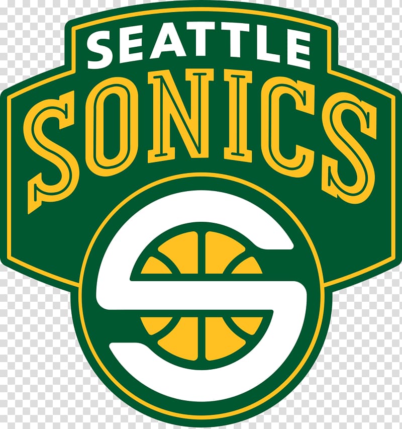 Seattle Sonics logo, Seattle Supersonics Logo transparent background PNG clipart