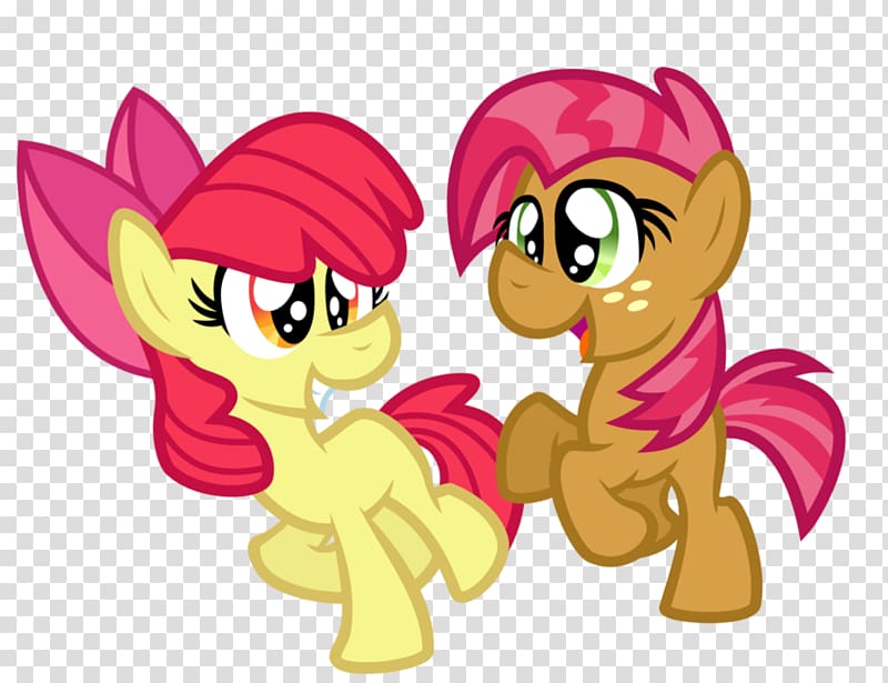 Pony Babs Seed Apple Bloom Applejack Applebloom, others transparent background PNG clipart