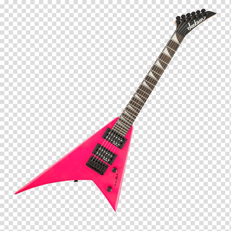 Jackson Rhoads Gibson Flying V Jackson Dinky Jackson Guitars Jackson JS32 Dinky DKA, electric guitar transparent background PNG clipart