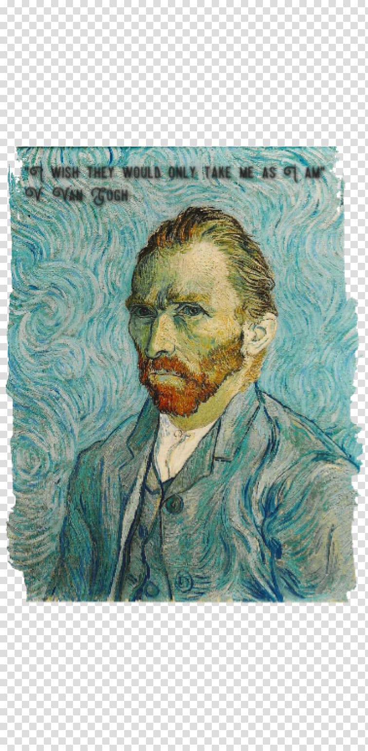 Van Gogh self-portrait Vincent van Gogh Van Gogh Museum Musée d\'Orsay Art Institute of Chicago, Vincent Van Gogh transparent background PNG clipart