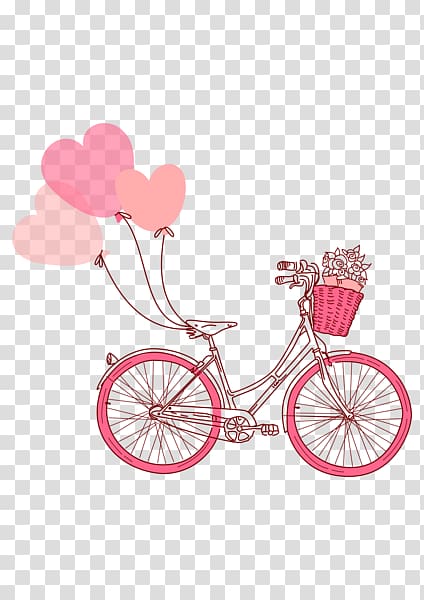 3-Minute Devotions for Girls: 180 Inspirational Readings for Young Hearts Birthday Paper Greeting card Gift, Pink bike transparent background PNG clipart