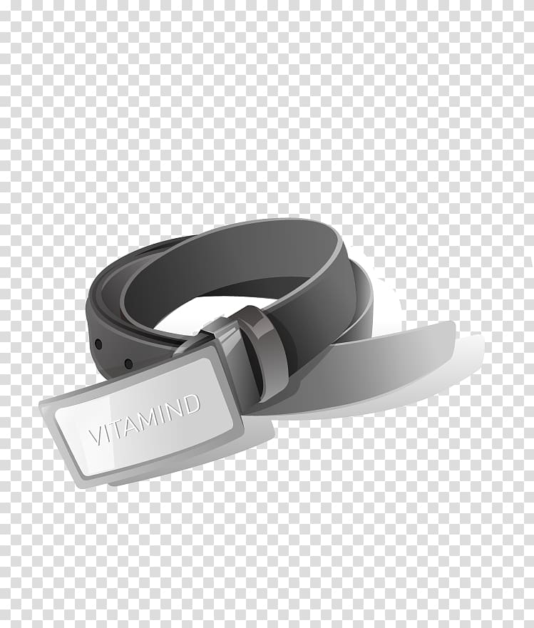 Fashion Euclidean Belt Icon, Black belt transparent background PNG clipart