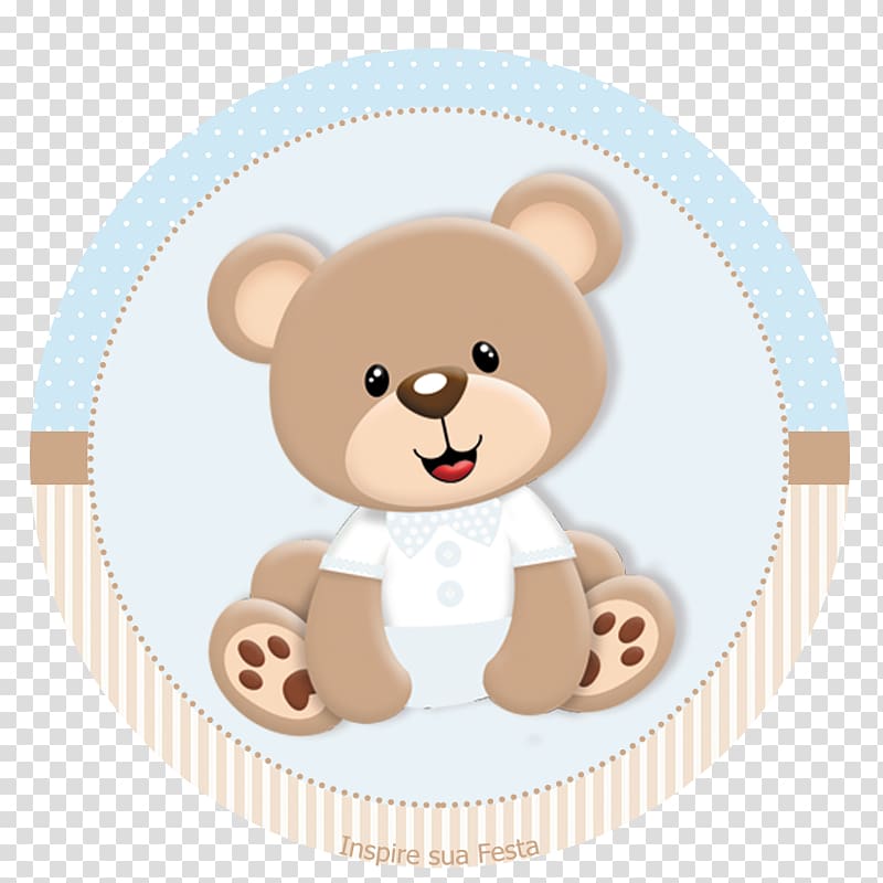 Teddy bear Paper Party Baby shower, bear transparent background PNG clipart