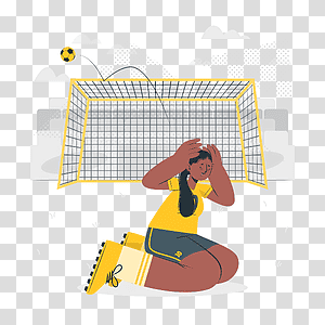 illustration, Missed chances, match, sport, effort, soccer, sad transparent background PNG clipart thumbnail
