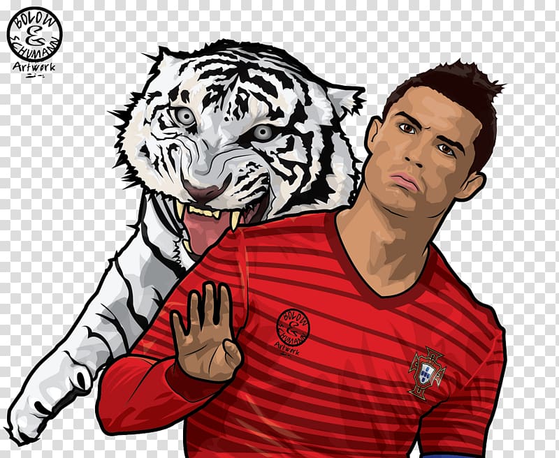 Cristiano Ronaldo Real Madrid C.F. 2016–17 La Liga Portugal national football team Cartoon, cristiano ronaldo transparent background PNG clipart