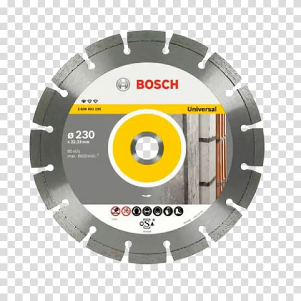 Robert Bosch GmbH Brick Concrete Diamond blade, Laser disc transparent background PNG clipart