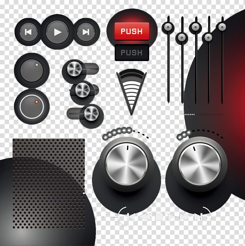 Push-button, Beautifully textured button switch material transparent background PNG clipart