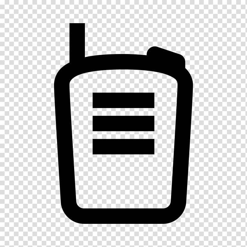 Walkie-talkie Radio Computer Icons Push-to-talk, radio transparent background PNG clipart