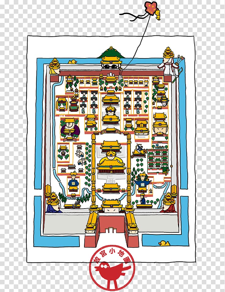 明朝皇帝回憶錄 Forbidden City House painter and decorator Floor plan National Palace Museum, others transparent background PNG clipart