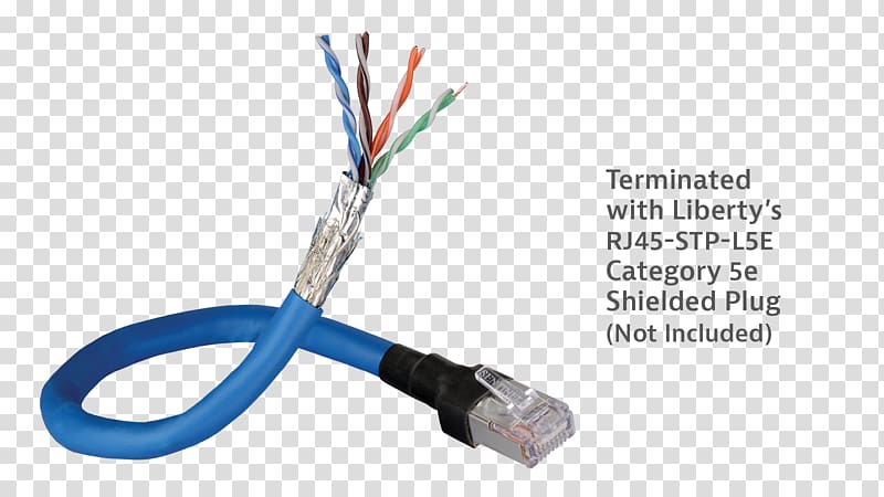 Network Cables Wire HDBaseT Twisted pair Electrical cable, Shielded Cable transparent background PNG clipart