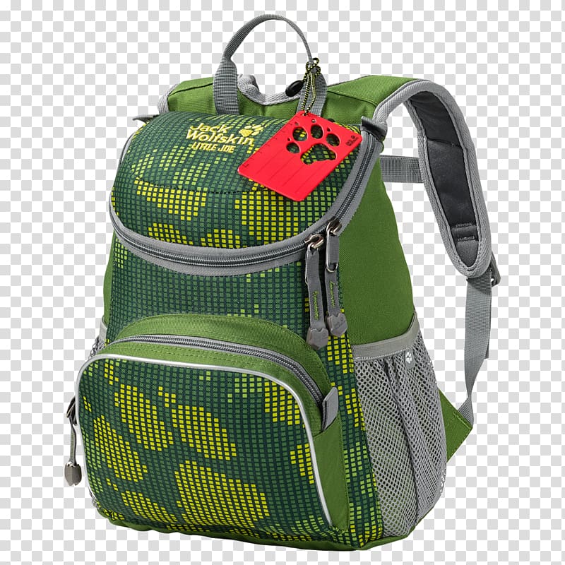 Handbag Backpacking Jack Wolfskin Hiking, deep forest transparent background PNG clipart