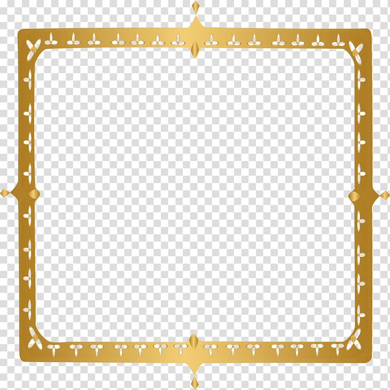 Creativity Painting YouTube Frames, gold frame transparent background PNG clipart