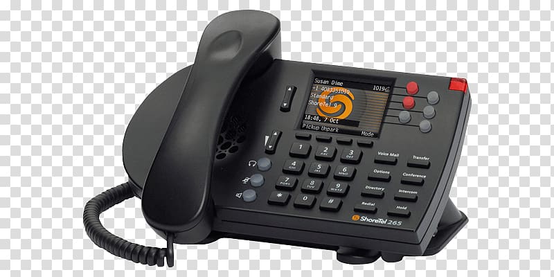 VoIP phone Business telephone system Shoretel 210 Ip Phone IP210, make phone call transparent background PNG clipart