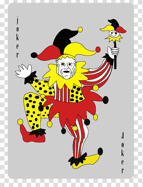 Poker Illustration Joker Playing card, play card transparent background PNG clipart