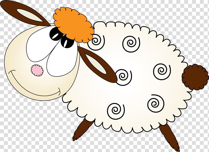 Sheep Agneau Drawing , Yellow cartoon sheep transparent background PNG clipart