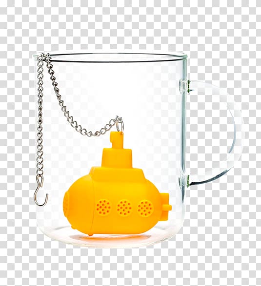 Tea Strainers Infuser Mug Yellow Submarine, tea transparent background PNG clipart