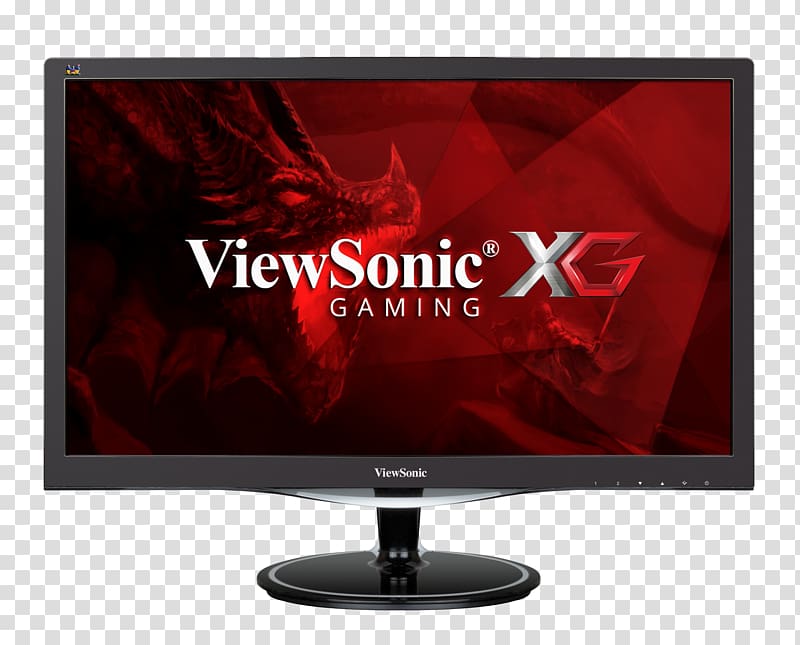 LED-backlit LCD Computer Monitors Television set ViewSonic Liquid-crystal display, computer monitor transparent background PNG clipart