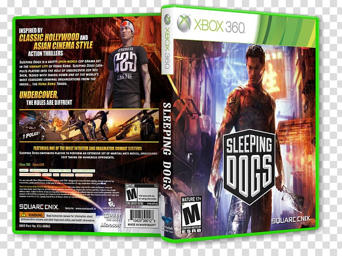 Xbox 360 Sleeping Dogs The Sims 3 The Amazing Spider-Man, dog lying transparent background PNG clipart