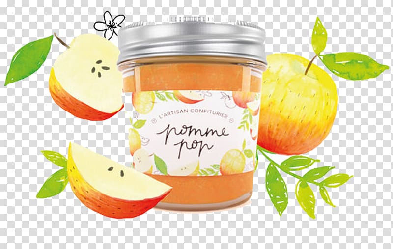 Packaging and labeling Tin can Illustration, Canned apple transparent background PNG clipart