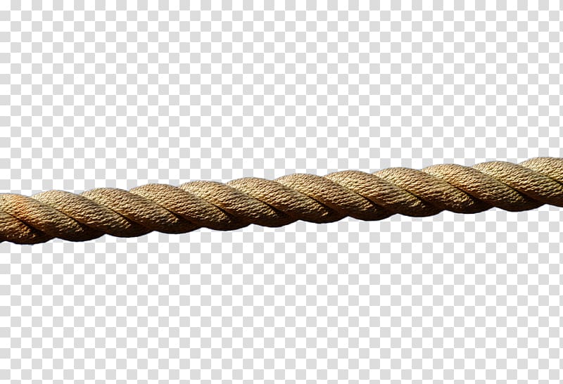 Brown rope, Rope Hemp Material, A rope rope transparent background PNG  clipart