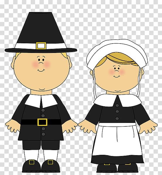 pilgrim girl clip art