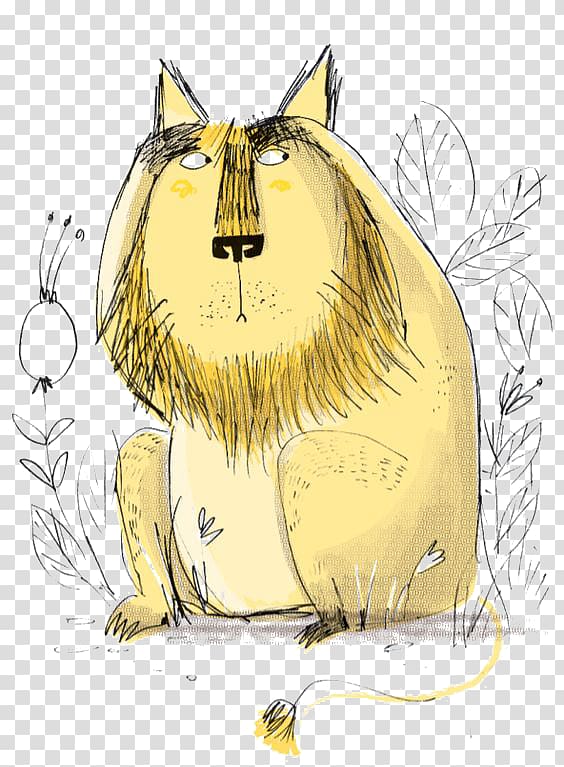 European illustrators for kids El silbido del lobo Handmade Illustrators Illustration, Cartoon lion transparent background PNG clipart