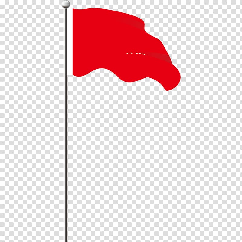 Red Flag, Red flags fly graphics transparent background PNG clipart