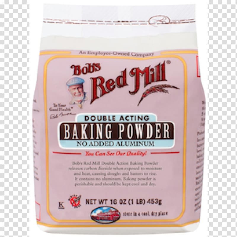 Baking Powder Bob\'s Red Mill Sodium bicarbonate Flour, flour transparent background PNG clipart