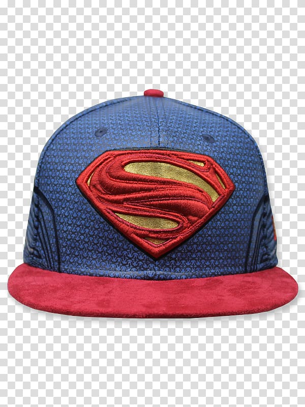 Baseball cap Superman Justice League 59Fifty, baseball cap transparent background PNG clipart