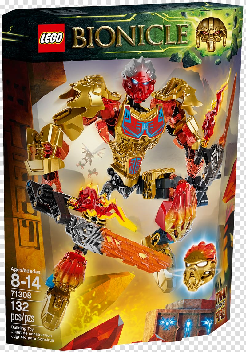 LEGO 71308 Bionicle Tahu Uniter of Fire Toy LEGO Bionicle 70788 Kopaka, Master of Ice The Lego Group, Alexander the Great transparent background PNG clipart