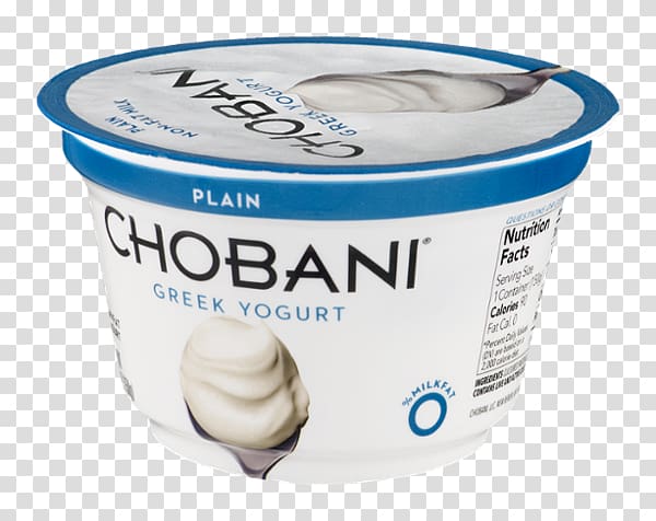 Greek cuisine Milk Chobani Greek yogurt Yoghurt, Frozen Non Vegetarian transparent background PNG clipart