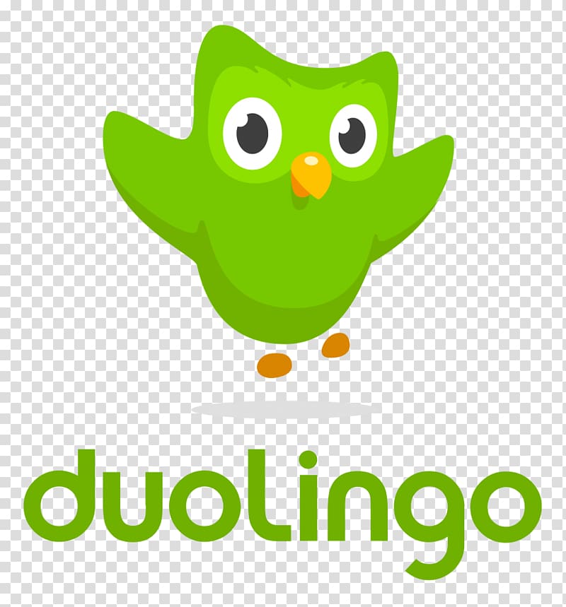 Duolingo Learning Mobile app Foreign language , Snap Chat logo transparent background PNG clipart