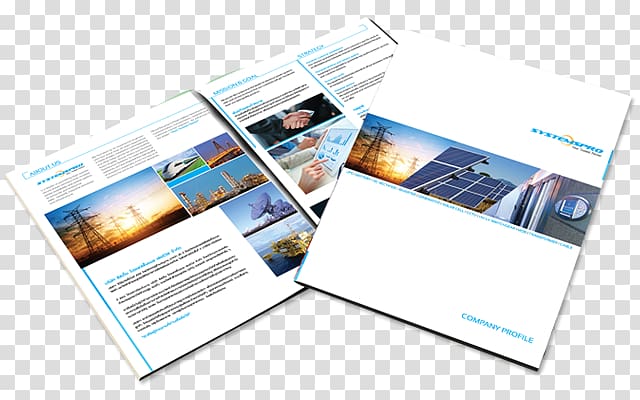 Brand Brochure, company profile design transparent background PNG clipart