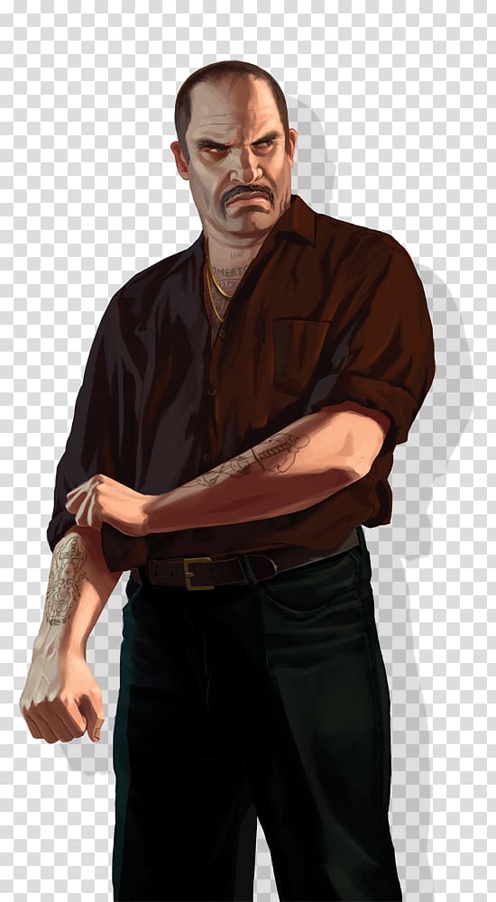 Grand Theft Auto IV: The Lost and Damned Grand Theft Auto: Vice City Stories Grand Theft Auto: Liberty City Stories Vladimir Grand Theft Auto Online, Niko Bellic transparent background PNG clipart