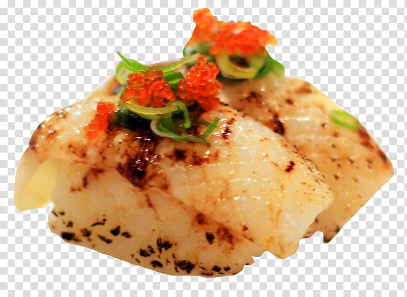Asian cuisine Sushi Searing Recipe Side dish, sushi transparent background PNG clipart